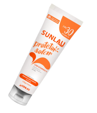 Sunlau Protetor Solar Fps 30 Uva/Uvb Com Vitamina E 120 ML Henlau