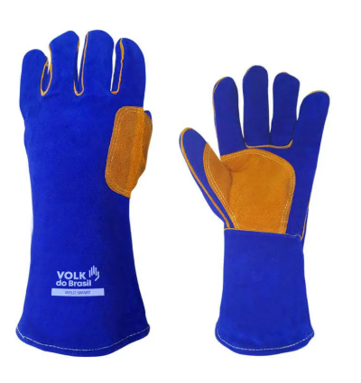 Luva DE Raspa Soldador Weld Smart Volk
