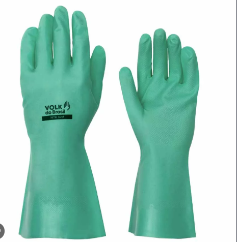 Luva Nitrilica Slim Forrada Volk