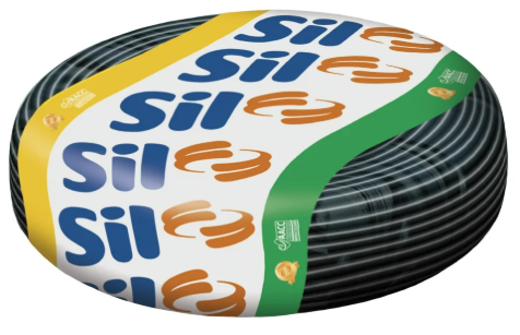 Cabo Flexsil 750V 6,00MM Preto Rolo C/ 100M Sil