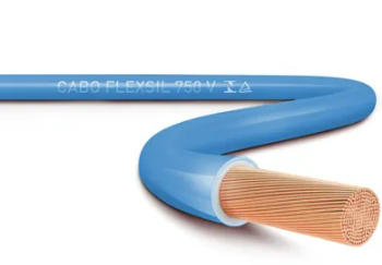 Cabo Flexsil 750V 2,50MM Azul Metro Sil