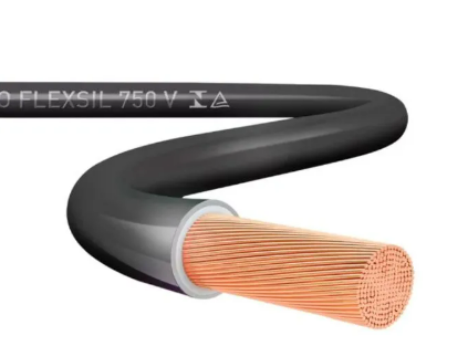 Cabo Flexsil 750V 2,50MM Preto Metro Sil