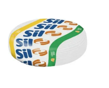 Cabo Flexsil 750V 2,50MM Branco Rolo C/ 100M Sil
