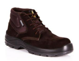 4031BAEN1600EL Botina Nobuck Marrom Biqueira EM Composite Bracol