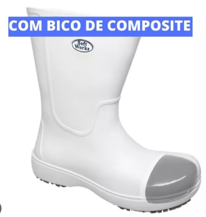 Bota Acqua Foot Eva Works Ref Bb86 Branco