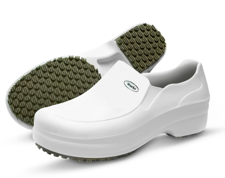 Sapato EM Eva Works Ref Bb65 Branco Soft Work
