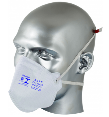 Respirador Dobravel Mask Face Pff2 515207 Airsafety