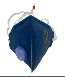 Respirador Mask Face Pff2 Azul Royal CV 515094 Airsafety