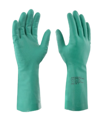 Luva Nitrilica Glove Max Verde Anatomica E Ambidestra Par Supersafety