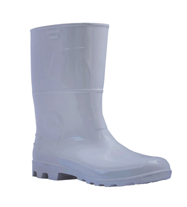 Bota Pvc Safety Boots C Medio 28 CF Branca Kadesh