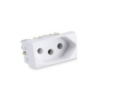 Modulo Tomada 20A Branco 2PT Linha Liz Tramontina