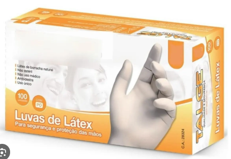 Luva DE Procedimento Latex C/PO Talge