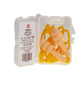 Protetor Auricular Plug Silicone Spot Plug 17DB Camper