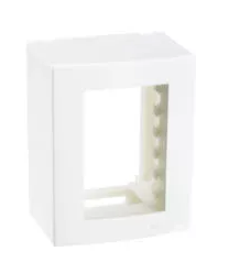 Caixa Sobrepor 95X75 3POSTOS C/ Suporte BR Sleek Sistema X Margirius