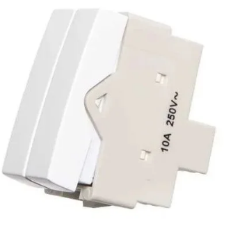 Modulo Interruptor Duplo Paralelo BR Linha Sleek Margirius
