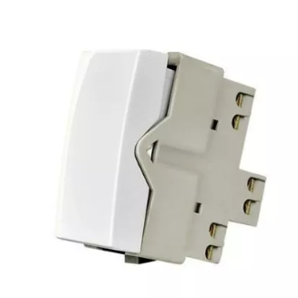 Modulo Interruptor Simples 10A 250V BR Linha Sleek Margirius