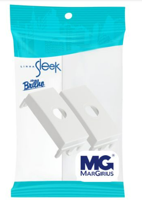 Modulo Saida DE Fio 2 Unidades BR Linha Sleek Margirius