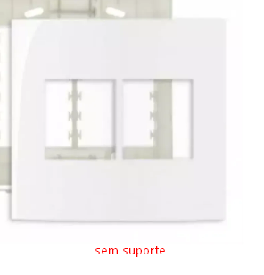 Placa 4X4 4 Postos Horiz Juntos BR Sleek Pa016032 Margirius