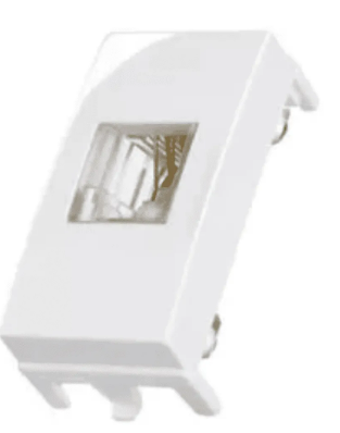 Tomada Telefone Rj11 4FIOS BR Linha Sleek Margirius
