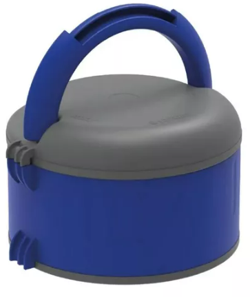Marmita Plus 1,5L Simples Azul Rosca Soprano