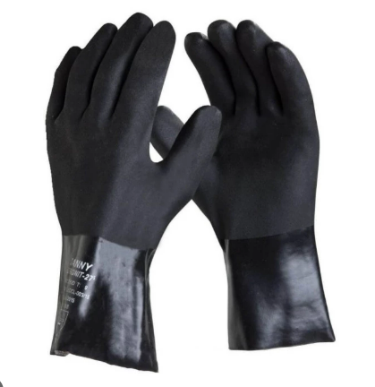 Luva DE Pvc Danny Da12210d Petroblue 27CM Azul Danny