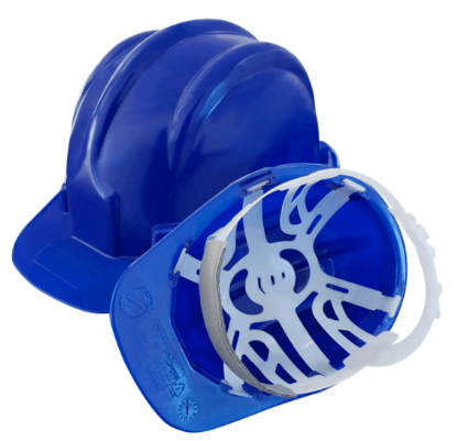 Capacete Plt C/ Selo Inmetro C/ Carneira Plastcor