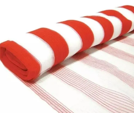 Tela Guarda Corpo Pl4020 Laranja/Branco 1,20X50 Plastcor
