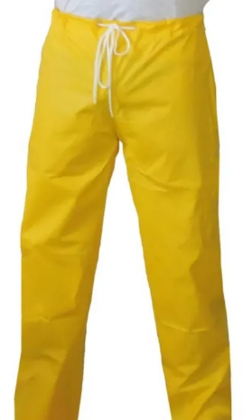 Calca Pvc Pop Amarelo Maicol