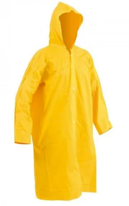 Capa DE Chuva EM Pvc Amarela Pop Forrada Maicol
