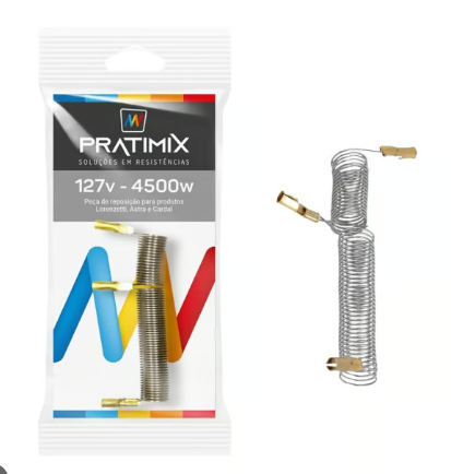 Resistencia 127X4500W 4T P/ Lorenzetti Pratimix