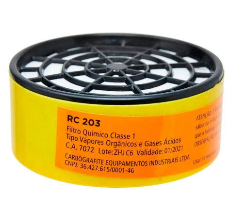 Cartucho Para Mascara Cg306 VO/GA Rc203 Carbografite