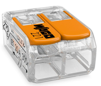 Conector DE Emenda 221 412 2P Wago