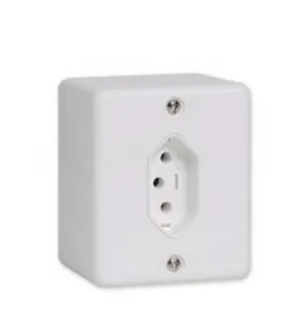 Conj Tom 2PT 10A Box Sistema X Ilumi