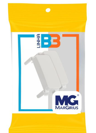 Modulo Cego 2 Unidades BR Linha B3 Margirius