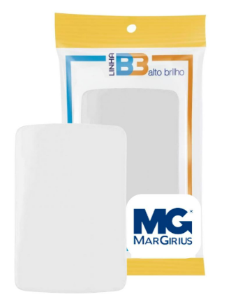 Placa 4X2 Cega BR Com Suporte Linha B3 Margirius