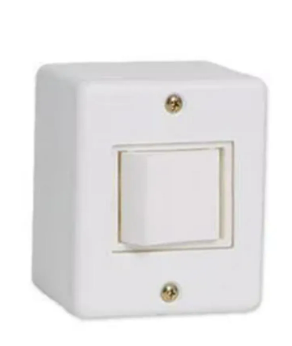 Radial 1 Tecla Bipolar Simples C/ Placa Bca Sistema X Radial