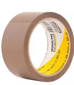 Fita Auto Adesiva 48MMX50M Marrom Vonder