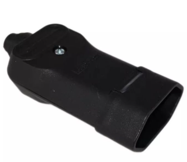 Plugue Femea Preto Tomada 2P 20A Margirius