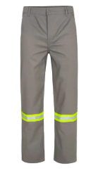 Calca Fire Nr10 C/ Reflet Cinza Antichama Guardian