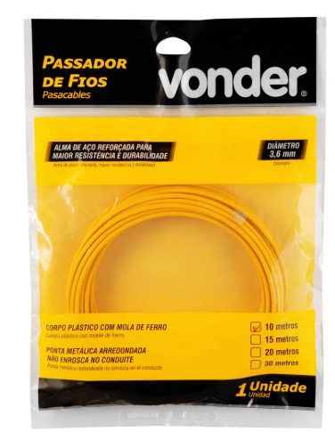 Passador DE Fio 10 M(Com Alma Aco)Vonder