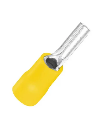 Terminal Pino Pre Isolado 25,0MM 89A Amarelo Decorlux