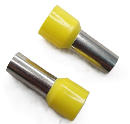 Terminal Tubular Ilhos Simples 25,0MM 89A Preto Decorlux