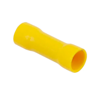 Terminal Luva Femea Isolado 4,0 6,0MM 24A Amarelo Decorlux