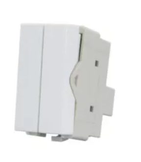 Modulo Interruptor Duplo Paralelo 10A 250V BR Linha Infiniti Margirius