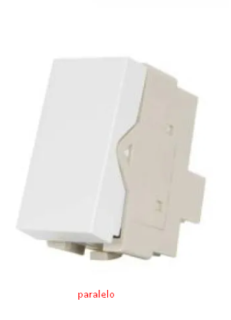 Modulo Interruptor Paralelo 10A 250V BR Linha Infiniti Margirius