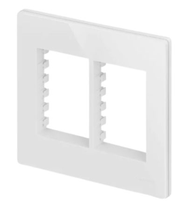 Placa 4X4 6 Postos Horiz BR Com Suporte Linha Infiniti Margirius