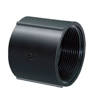 Luva DE Emenda Pvc C/ Rosca Eletroduto Preta 3/4 Hidrossol