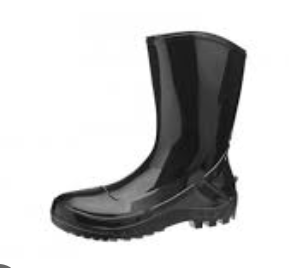 Bota (HC) Pvc Preta CM CF Vulcaflex