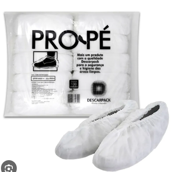 Prope Descartavel Branco 20GR C/ 100 Uns Derma Plus