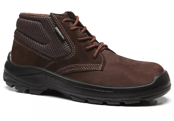 4031BAEN4600EL Botina Marron Amarrar Eletricista Acolchoada Bracol